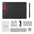 thumbnail image 2 of Meterk T505 Graphics Drawing Tablet 7.6x5.6in 5080LPI Battery-Free Stylus, 2 of 7