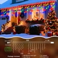 thumbnail image 2 of Luces de cadena JDGJYDS 30 m 900 LED multicolor para exteriores, 2 of 6
