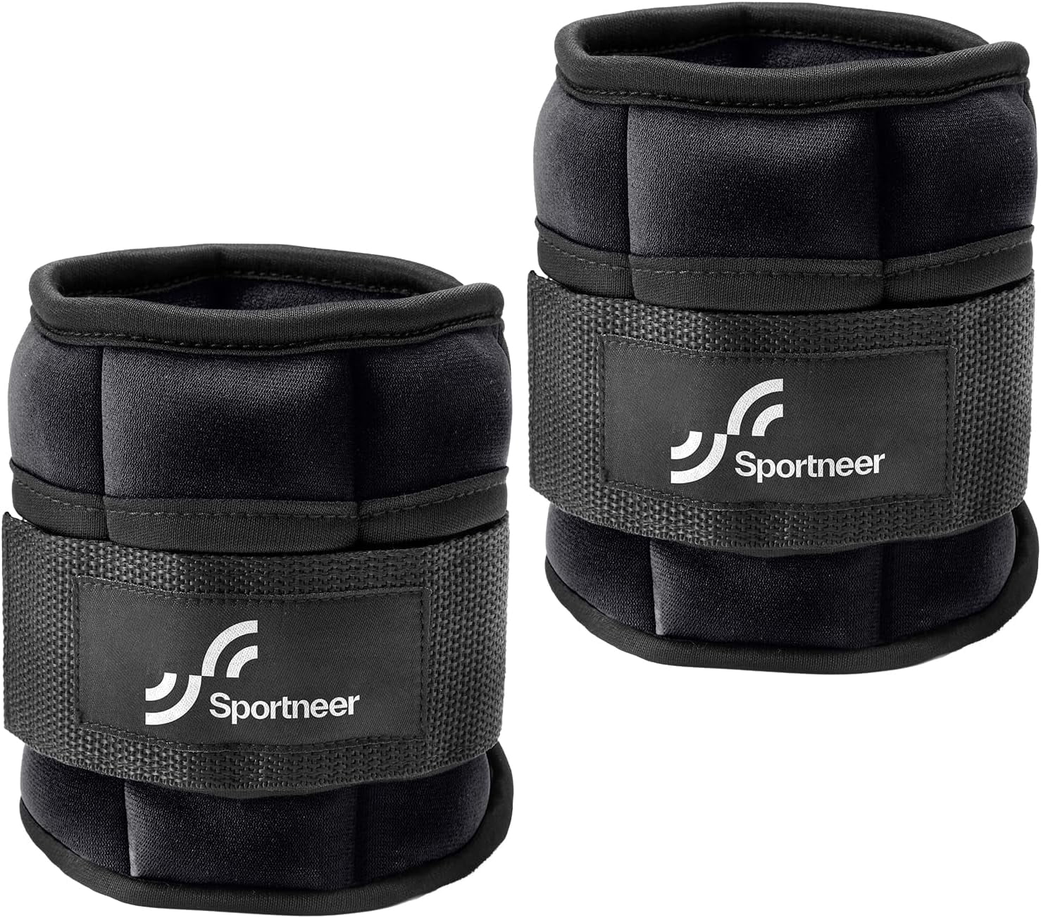 Adjustable Ankle Weights for Women and Men 7 lbs/Pair Adjustable Leg Weights with Secure Straps, Strength Training Weighted for Yoga, Walking, Running, Aerobics, Gym, Physical Therapy