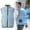 C, variant on Summer Cooling Vest with Built-in Fans, Breathable Polyester Air Conditioning Jacket for Outdoor Work & Leisure