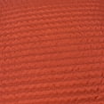 thumbnail image 3 of Orange Smooth Weaved Modern Throw Pillow, 3 of 5