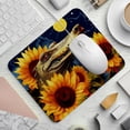 thumbnail image 2 of Sunflower Square Non-Slip Rubber Bottom Printed Desk Mat Mouse Mat Gaming Mousepad Desk Pad - 8.3x9.8 Inch, Suitable for Office and Gaming, 2 of 6