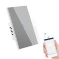 thumbnail image 1 of Smart Switch Tuya Control Voice Control WiFi Smart Home Touch Switches Need Neutral Temperature Remote Controller Mobile Phone APP ,Easily DIY, 1 of 7