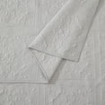 thumbnail image 2 of Modern Heirloom Solid Stitch Gray 3-Piece Bedspread Set, Full/Queen, 2 of 7