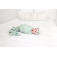 thumbnail image 3 of Set de manta y diadema Posh Peanut Baby Girl Sage, 3 of 5