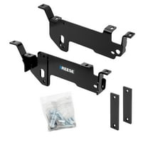 Reese 56021 Outboard Fifth Wheel Trailer Hitch Brackets Only for 2013-2019 RAM 3500 Trucks
