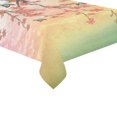 thumbnail image 2 of BSDHOME Ikebana Show Cotton Linen Tablecloth 60x104 inches Tablecover Desk Table Cloth For Dining Room, Tea Table, Picnics, Parties, 2 of 5