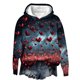 thumbnail image 2 of Sudadera con capucha para niños, de invierno, con estampado largo de terciopelo, informal y cómoda, de manga larga, de poliéster., 2 of 5