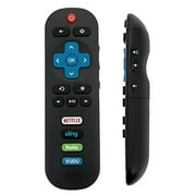 Replacement Remote for All TCL Roku TV with Sling, VUDU and Hulu Shortcuts.