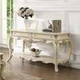 thumbnail image 2 of ACME Ragenardus 2 Drawer Console Table in Antique White, 2 of 3