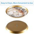 thumbnail image 5 of Marble Plastic Discs Iron Pillar Jewelry Organizer Display Stand for Earrings Necklaces Bracelets Rings, 5 of 6