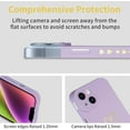 thumbnail image 3 of Compatible with iPhone 13 Case for Women Men Luxury Heart Design Soft TPU Silicone Shockproof Protective Phone Case for iPhone 13 6.1" (Purple), 3 of 11