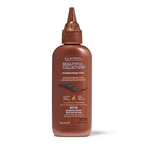 Clairol Professional 17W Rosewood Brown Moisturizing Semi Permanent Hair Color 17W Rosewood Brown