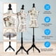 thumbnail image 3 of Maniquí Femenino Torso de Espuma con Base Trípode de Madera Ajustable de 132 a 163 cm SereneLife, Ideal Costura, Sastrería, Exhibición de Ropa y Joyería, Diseño Ligero y Resistente para Casa o Tienda, 3 of 7