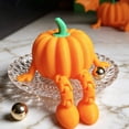 thumbnail image 5 of Halloween Ghost Pumpkin Wizard Resin Ornament - Spooky Cute 3D Printed Figurine for Desktop Shelf Decor, Party Centerpiece & Holiday Gift, 5 of 7