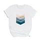 thumbnail image 3 of Pntutb Camiseta suelta de cuello redondo para mujer con estampado gráfico geométrico de moda para mujer Pntutb Pntutb-2065, 3 of 8