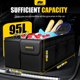 thumbnail image 2 of Organizador para maletero de coche MIKKUPPA, 95 L, con tapa plegable, negro, 2 of 7