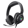 thumbnail image 1 of Onikuma con cable de auriculares Barra de red portátil Ajustable Reducción de ruido Auricular con micrófono Auriculares de recogida de 360 ​​grados Negro Noticed EL005818-01B, 1 of 7