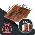 thumbnail image 6 of HEIRLOUM Reclaimed Wood Table Top - Rustic Recycled Wood Perfect for Kitchens, Dining and Coffee Table Top (1pc 24" x 42", SP2442), 6 of 6