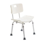 Silver Spring Slip-Resistant Shower Chair with Backrest