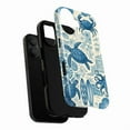 thumbnail image 5 of Ocean Explorer Phone Case | Sea Turtle, Crab & Surf Beach Design in Blue Tones | Compatible with iPhone 16 15 14 13 12 11 Pro Max, 5 of 6