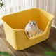 thumbnail image 1 of Caja De Grande Para Gatos, Parte Superior Abierta Con Lados Altos, Caja De Gigante Para Anti Dispersión, Gatos Grandes, Bandeja De Cajas De Con Pared Antiadherente, Para Gatos, 1 of 7