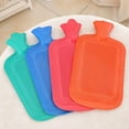 thumbnail image 5 of Rubber Hot Water Bottle, 0.5L Natural Rubber -BPA Free- Durable Large Hot Water Bag for Hot Compress and Heat Therapy, Pain Relief from Cramps, Back Pain, Sore Muscles, Injuries, 5 of 9