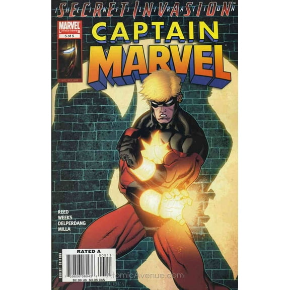 Captain Marvel (7th Series) #5 VF ; Marvel Comic Book
