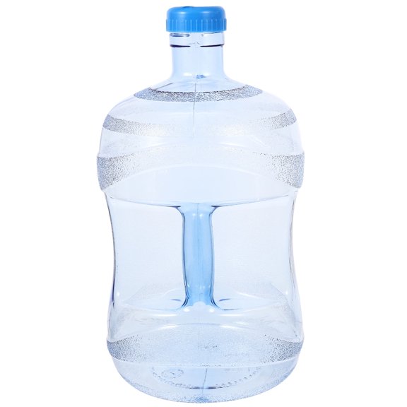 OUNONA Skyblue Portable Water Jug with Strong Handle for Outdoor Use Made of Durable Plastic 1 gallon