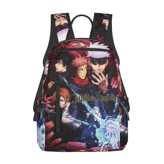Ju-jutsu Gojo Kai-sen Casual Backpack Bookbag Schoolbag Daypack Travel Hiking