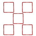 thumbnail image 4 of 5 Pcs Agility Training Rings Multifunctional Quadrilateral Physical Speed Training Rings for Basketball Football, 4 of 7
