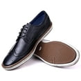 thumbnail image 2 of Mio Marino Men's Casual Oxford Round Toe Claviko Dress Shoe, 2 of 7
