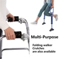 thumbnail image 3 of CAVENDY Walker Handle Grip Pads, 2-Piece Set, Non-Slip, Washable, Universal Fit for Standard Walkers & Rollators, 3 of 7