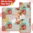thumbnail image 4 of Pioneer Flower Floral Print Pattern Toddler Nap Mats for Kids Preschool,Sleeping Mat Bag or Kids,Toddler Sleeping Bag,Toddler Nap Mat or Daycare, 4 of 6
