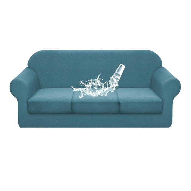 Amdohai Sofa Slipcover for 3 Separate Cushion Couch Waterproof Stretch Soft Couch
