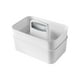 thumbnail image 1 of Set de 2 Canastas Organizadoras Apilables Grandes AGBOX Blancas, 1 of 5