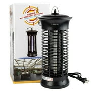 Electric Fly Bug Zapper Mosquito Insect Killer LED Light Trap Pest Control Lamp Black