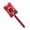Red, variant on CoudarTitie Telescopic Rod Card Holder Reacher, Vehicle Parking Toll Swiping Pole, Portable, Pink