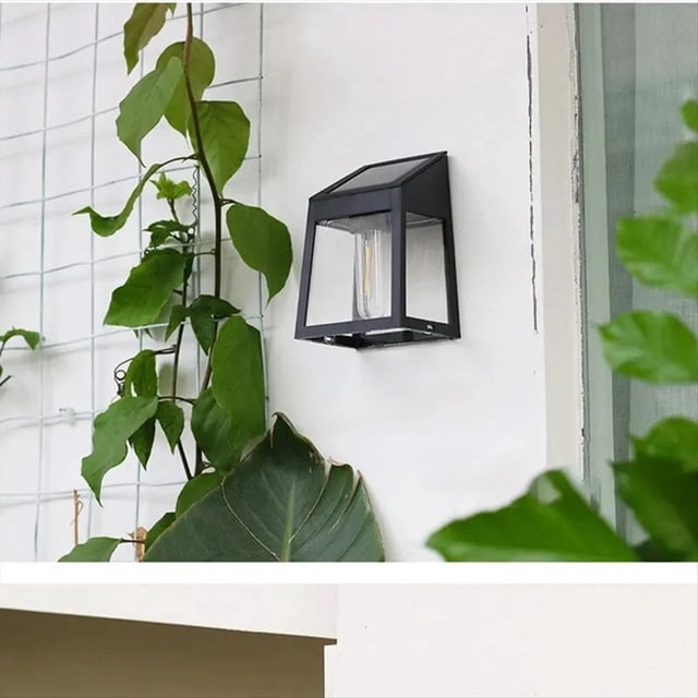 4 Piezas Luz Solar Al Aire Libre Jardín Luz Solar Lámpara de Pared Casa Villa Balcón Luz de Pared Terraza Luces Decorativas de