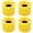 Yellow, variant on Xirurus 60x45mm Skateboard Wheels 78A Longboard Cruiser Wheels Heavy Duty Polyurethane Wheels for Smooth Skateboarding Replacement Parts Black Premium Set 4 Pack