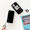 thumbnail image 4 of Quicksand Game Case para iPhone 11, iPhone 12 Cute Handheld Game Console Case, 3D Cute Kids Girls Boys Women Game Bling Glitter Funda de goma de silicona suave para iPhone 11 y 12 Series oso de fresa  Juguete, 4 of 6