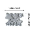 thumbnail image 3 of VBXOAE Moules en Plâtre Faits à la Main pour Bougies de Maison pour Décorations de Noël, Moules en Silicone Réutilisables Stables et Élastiques pour des Textures Réalistes Parfaitement Formées, 3 of 9