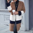thumbnail image 5 of Pntutb Moda Mujer Trajes Manga larga Sólido Outwear Mantener caliente Invierno tops Abrigos Selecciones de flash Pntutb Pntutb-7323, 5 of 5