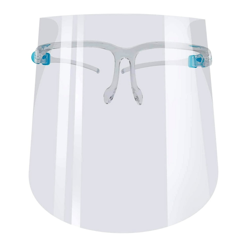 Discount Trends Clear Face Shield Mask with Glasses for