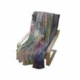 thumbnail image 4 of Oil Painting Soft Flannel Fleece Throw Blanket, Contemporary Paint Print of Hazy Brushstroke Mixed Colors in Pastel Tones, Cozy Plush for Indoor and Outdoor Use, 50" x 70", Multicolor, by Ambesonne, 4 of 6