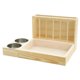 thumbnail image 5 of 3 en 1 alimentador de heno de conejo con caja de arena, soporte de heno, alimentación de comedor de heno de heno alimentando heno de madera para un, 5 of 9