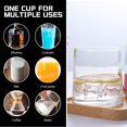 thumbnail image 6 of LELE LIFE 4Pcs Whiskey Glasses, 260ml/8.8oz Old Fashioned Glass Rocks Glasses Tumbler, Stemless Drinking Glassware for Men Women Bourbon Scotch Cocktail Tequila Liquor, Clear, 6 of 7