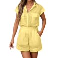 thumbnail image 3 of MAIHAN Womens Two Piece Outfits Spring Outfits for Women Short Sleeve Top and Shorts Pant Sets Women 2 Piece Outfits Plus Size Travel Outfits for Women, 3 of 7