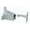 Aluminum, variant on Ives WS4026D Cast Brass Automatic Wall Door Holder 3 1/2" Engaged Projection - Chrome