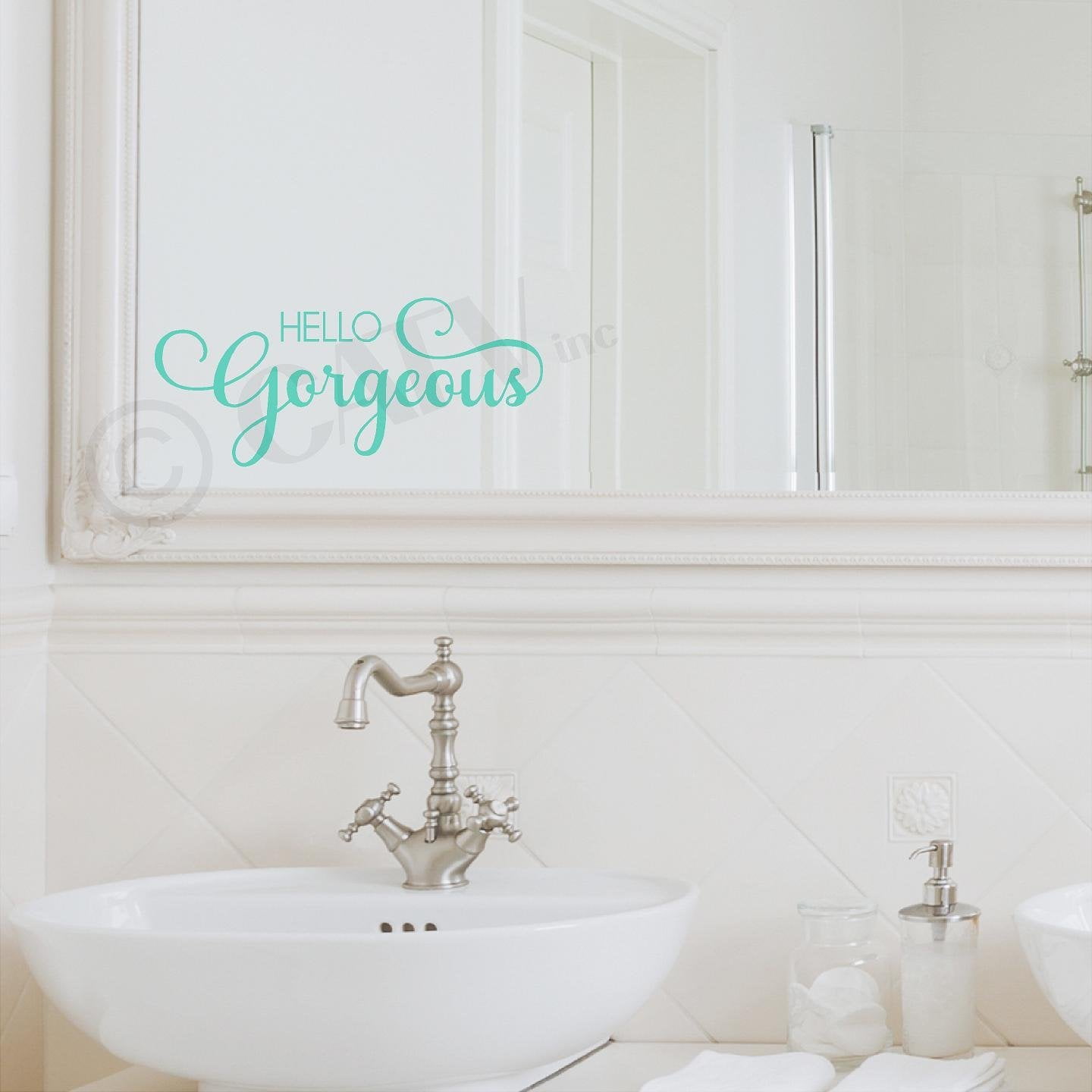  You are Enough Bathroom Mirror Stickers - Inspirational Wall  Decals, 3' Positive Stickers for Adults Beautiful Encouraging Stickers Wall  Art Decal Perfect for Laptops/Water Bottles by A&B Traders : Tools 